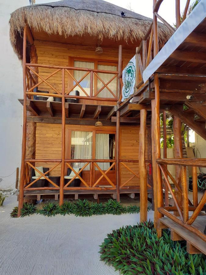 Palmeras De Mahahual Cabanas Exterior photo